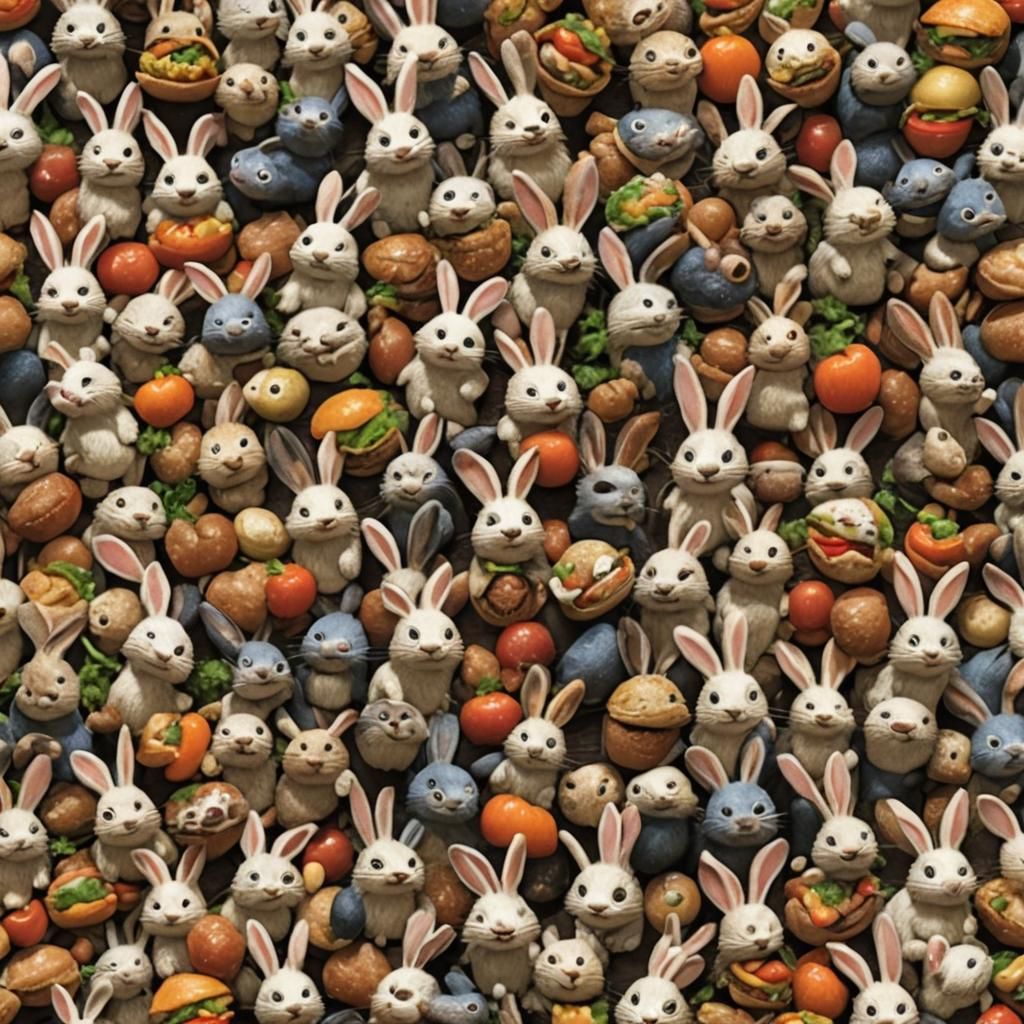 Rabbits as Street Food: Goya Meets Aardman