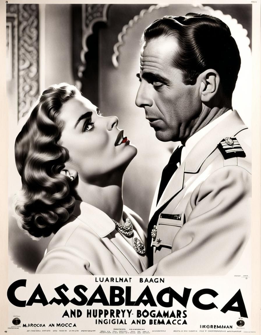 Casablanca: Classic Movie Poster Art