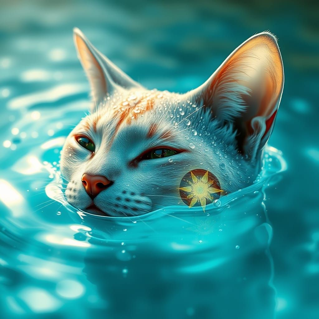 Ethereal Water Headset in Turquoise Glow