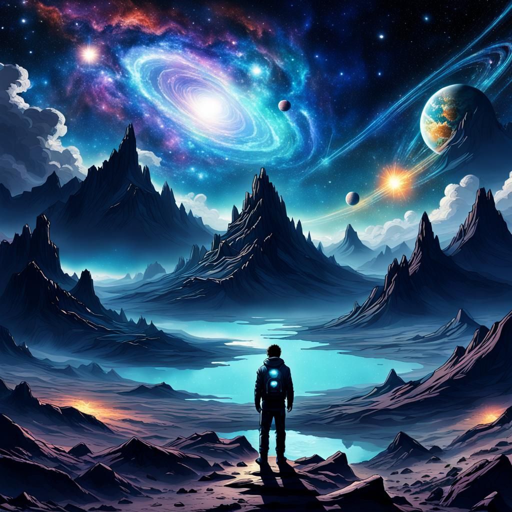 Cosmic Chaos: A Hidden Mental Landscape