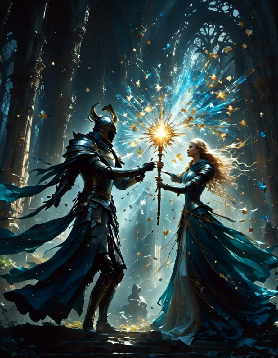 Multi-Dimensional Convergence in Vivid Colors