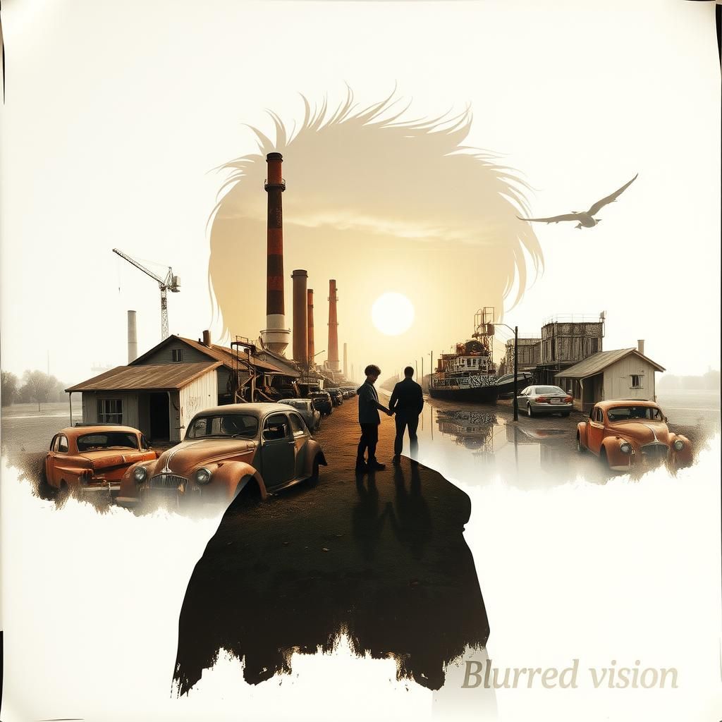 Epic Record Sleeve with Double Exposure Art