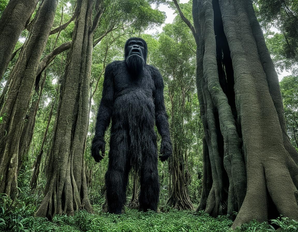 Hairy Giant Spirit in a Balete Tree