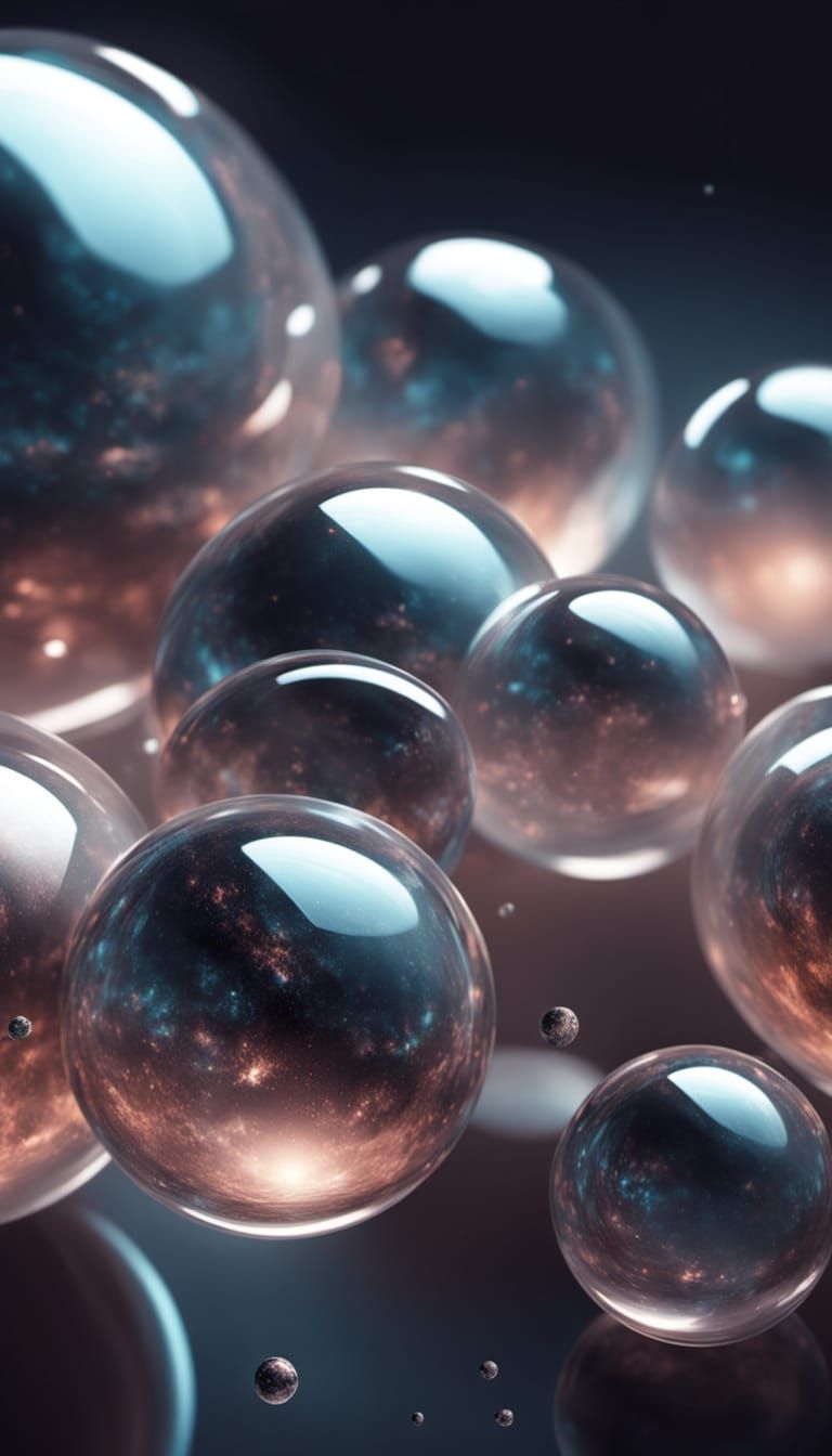 Serene Futuristic Woman Contemplates Cityscape in Hyper-Real...