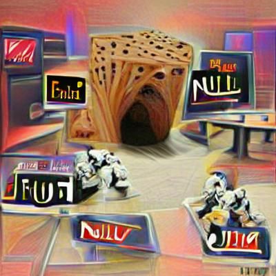 AI Image Generated from Null Input