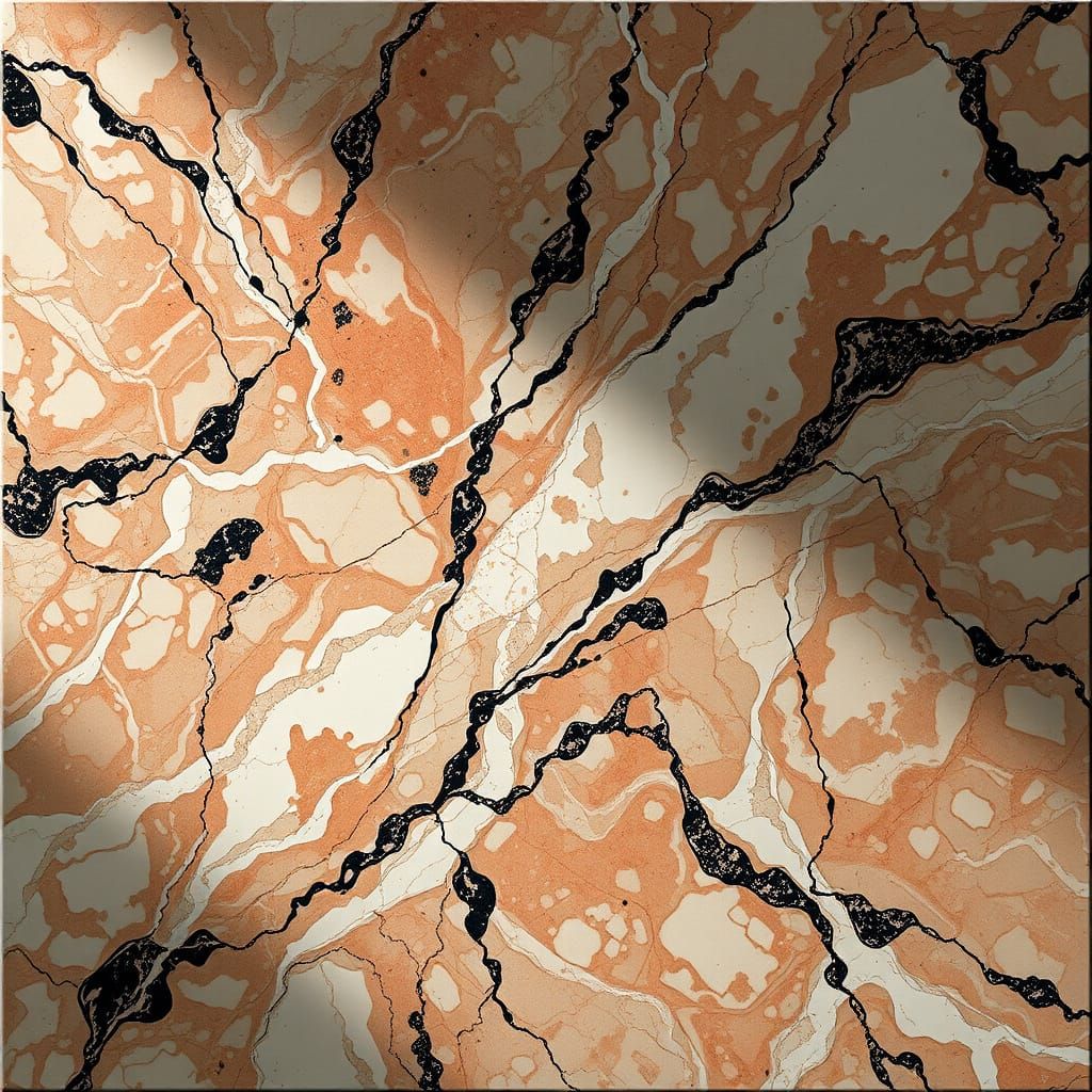 Abstract Marble Patterns with Subtle Lighting