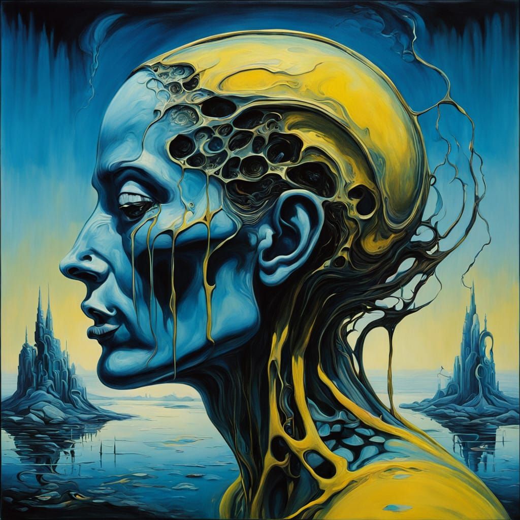 Shattered Ego in a Dreamlike Descent