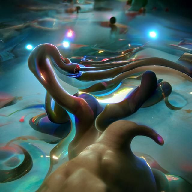 Quantum Celestial Worms in Midnight Pool