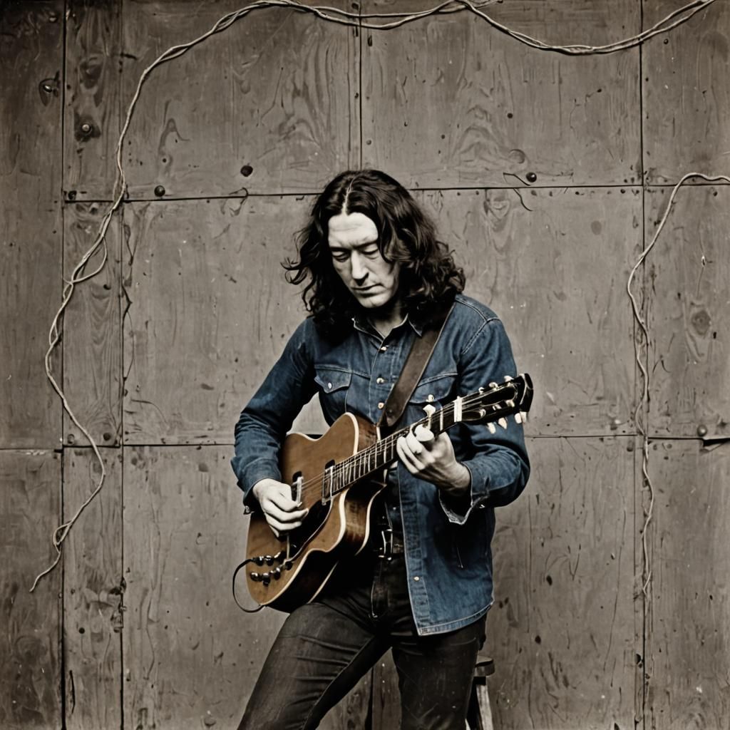 Rory Gallagher Live Performance Portrait