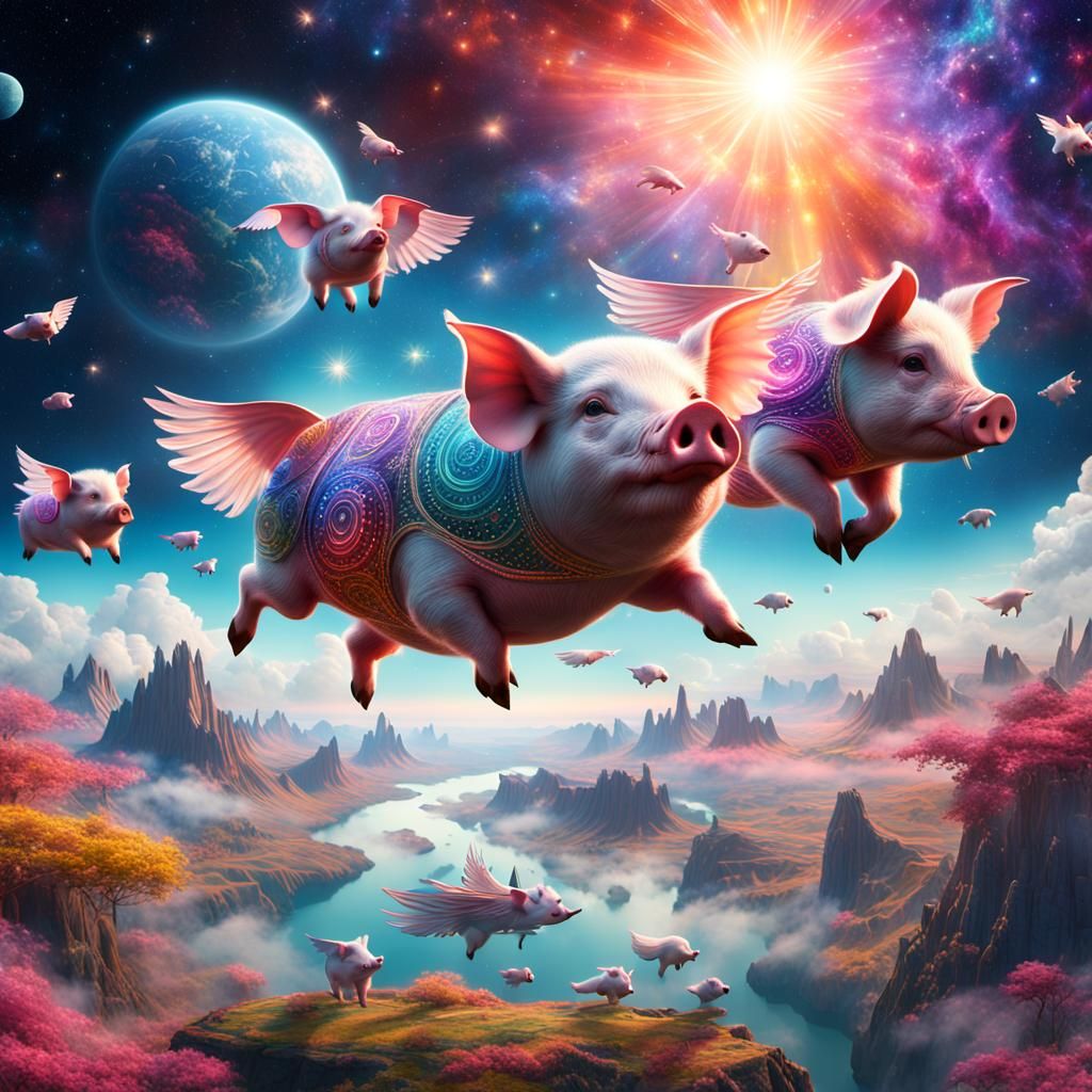 When pigs fly
