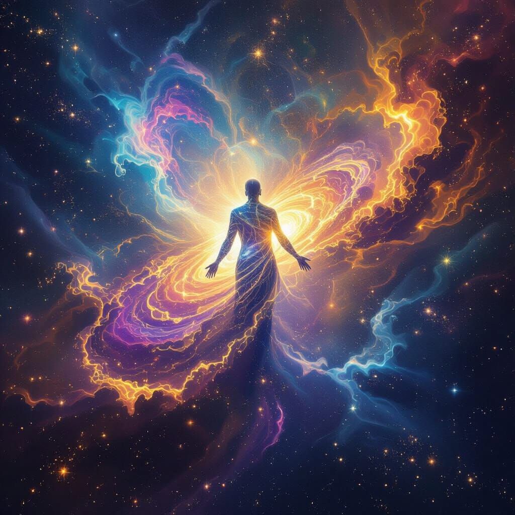 Cosmic Observer Shaping Universal Fields in Surreal Digital ...