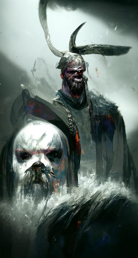 Sinister Vikings Art by Greg Rutkowski