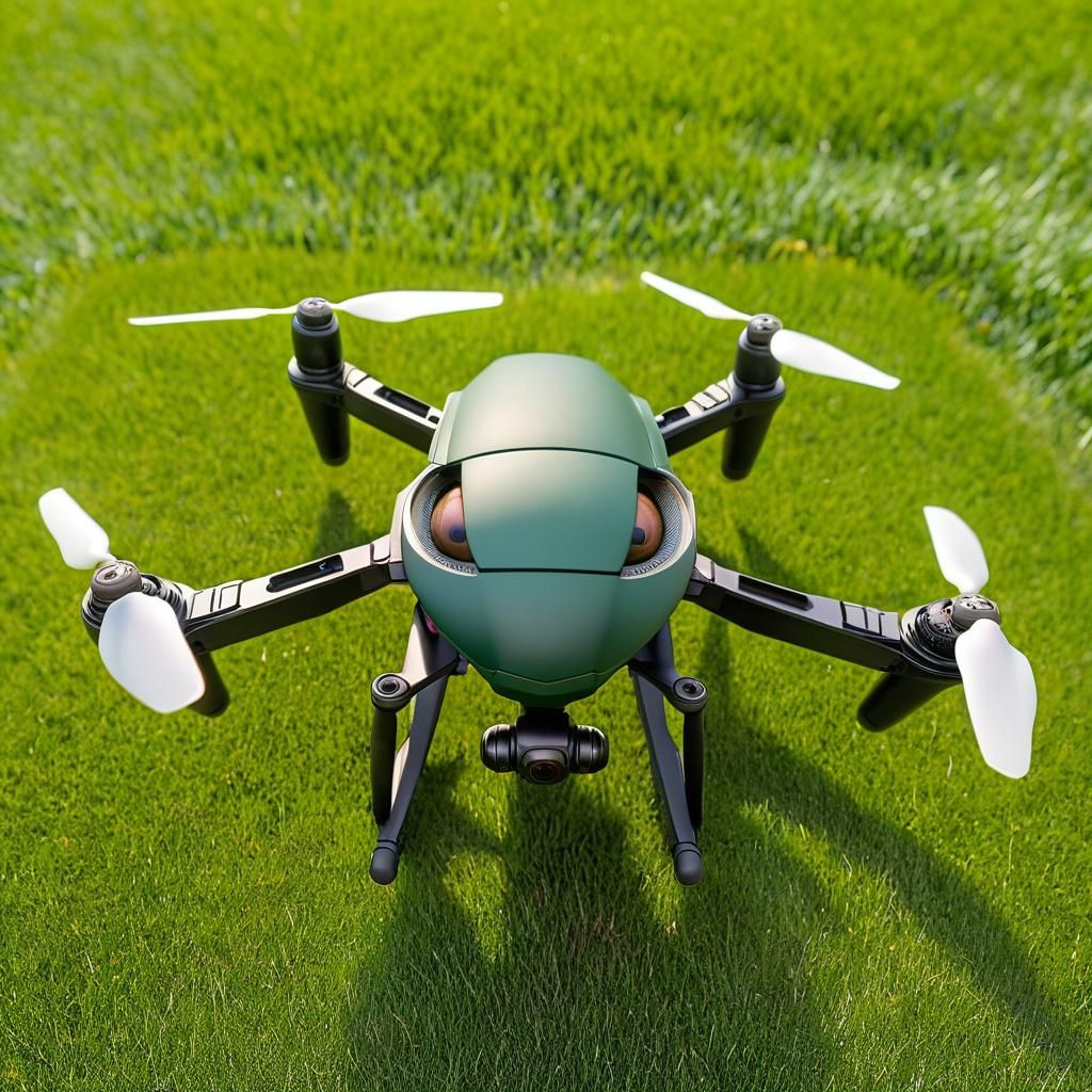 Advanced Spy Fly Drone Close-Up