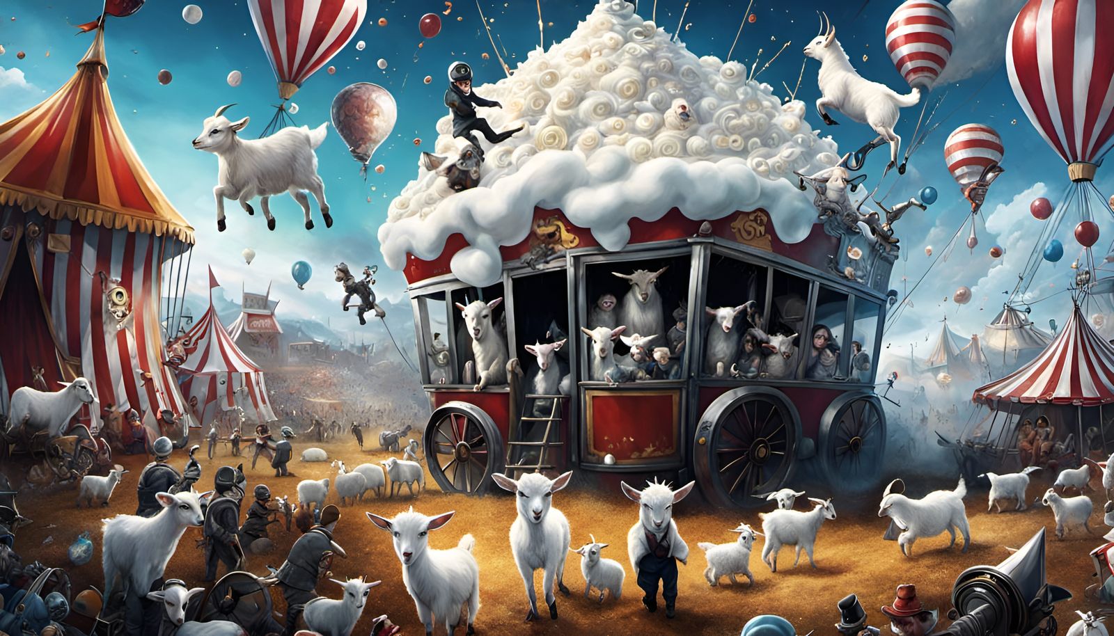 Goats have taken over the World!!