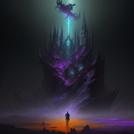 Detailed Matte Painting of Supernatural Magic