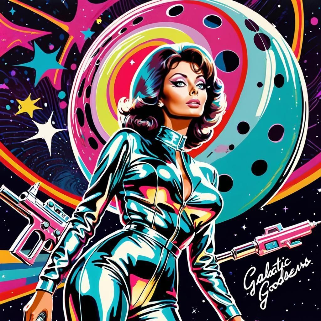 Sophia Loren Groovy Sci-fi