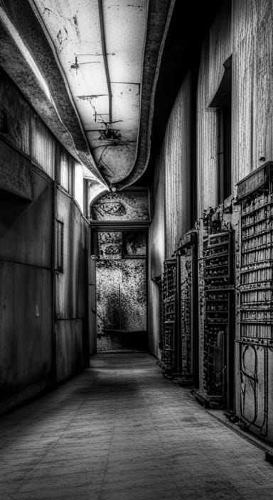 Organ Bank in Tijuana: Banksy-Style Hyperrealistic Image