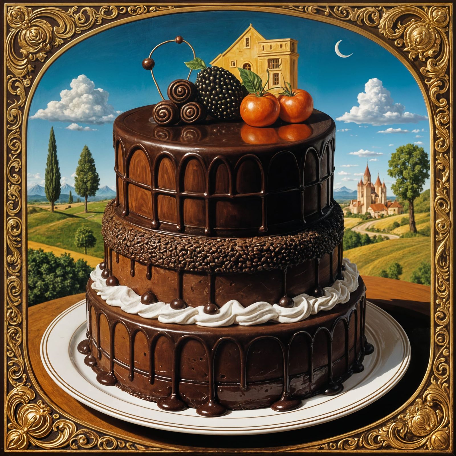 Tasty Rich Sacher Cake