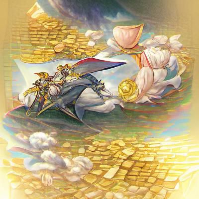 Surreal Floating Island Dreamscape