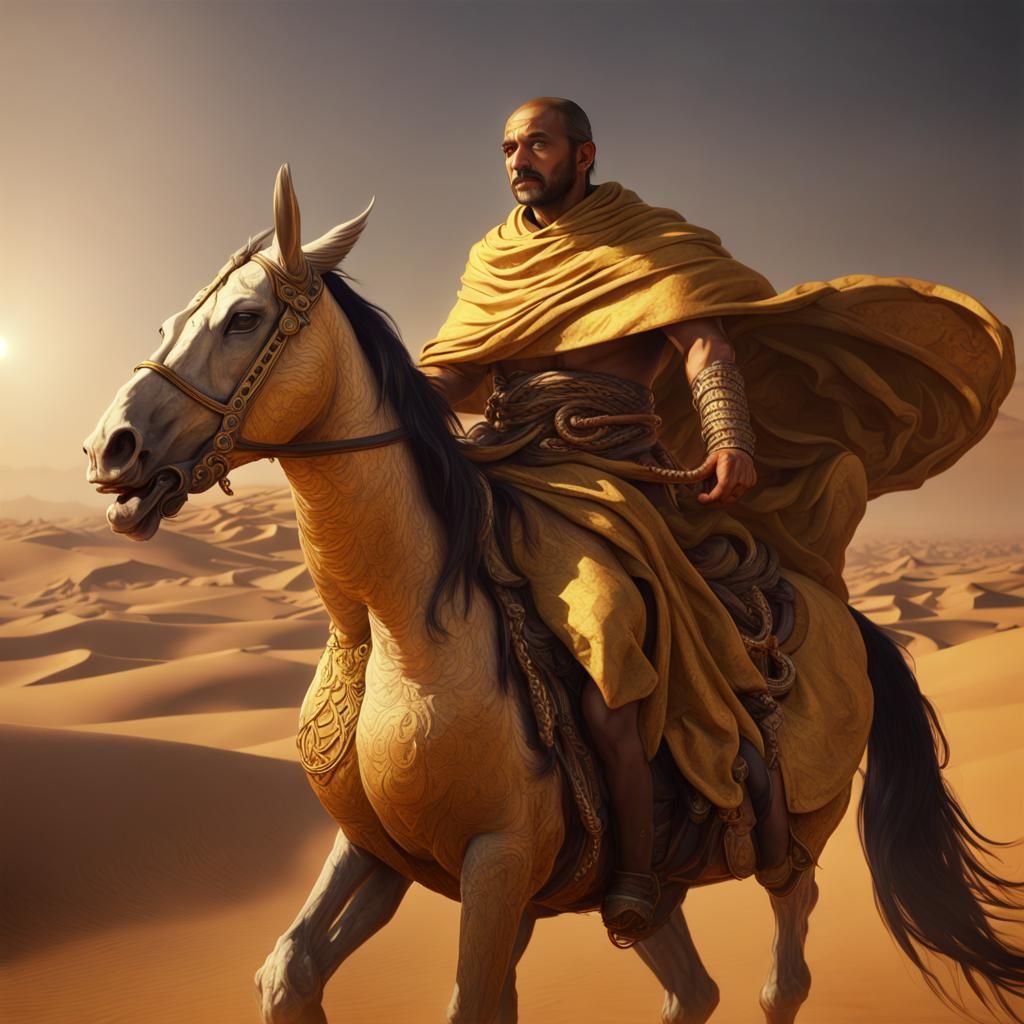 Uttanka Rides: A Dark Fantasy Concept Art