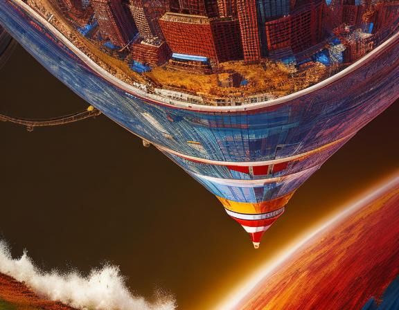 Vibrant Image Conveying Happiness in Realism Style