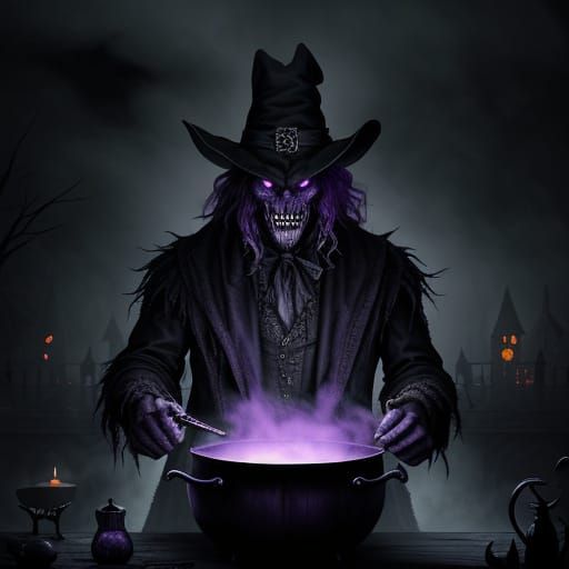 Halloween Party with Witches, Werewolves & Wizards