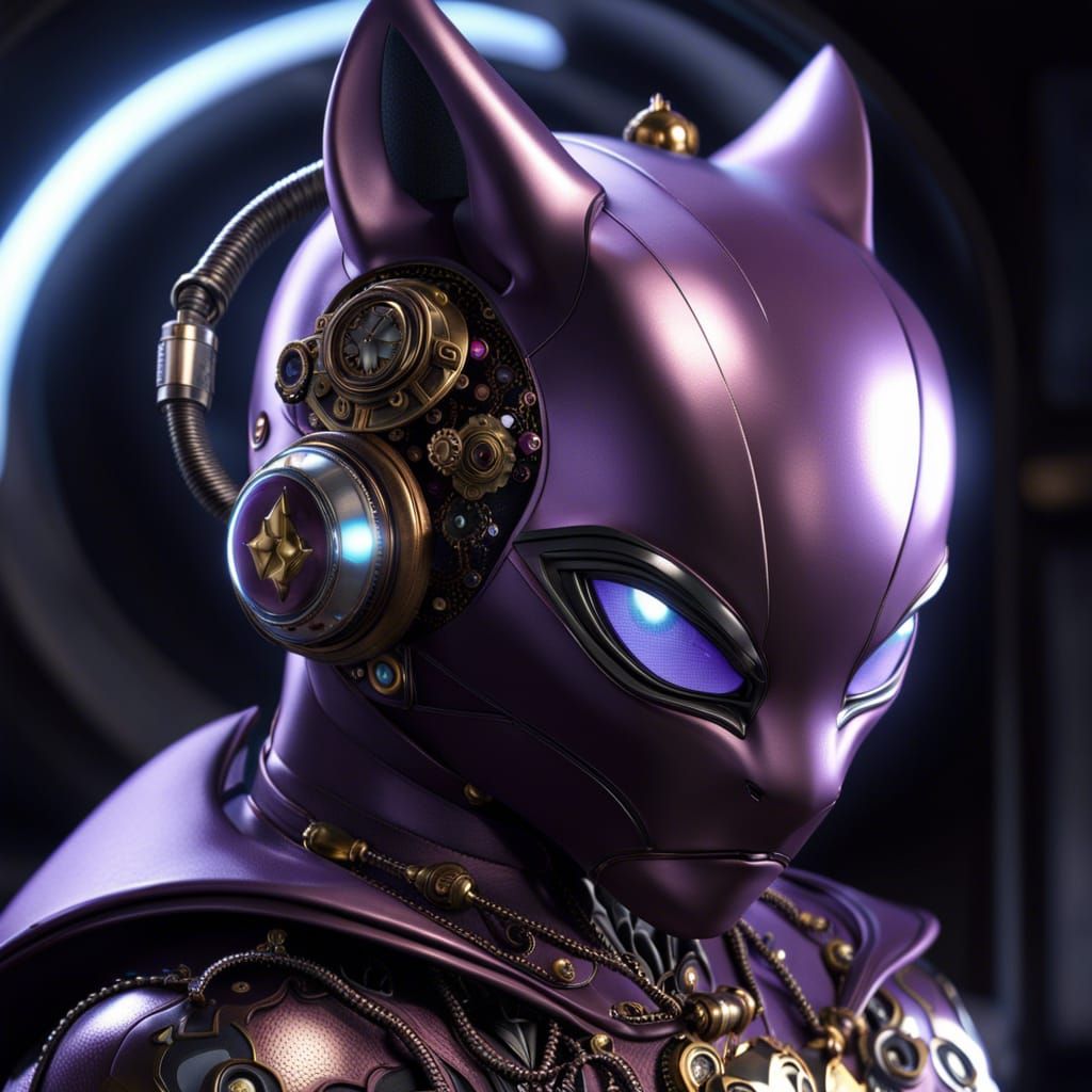 Mewtwo is Batman steampunk