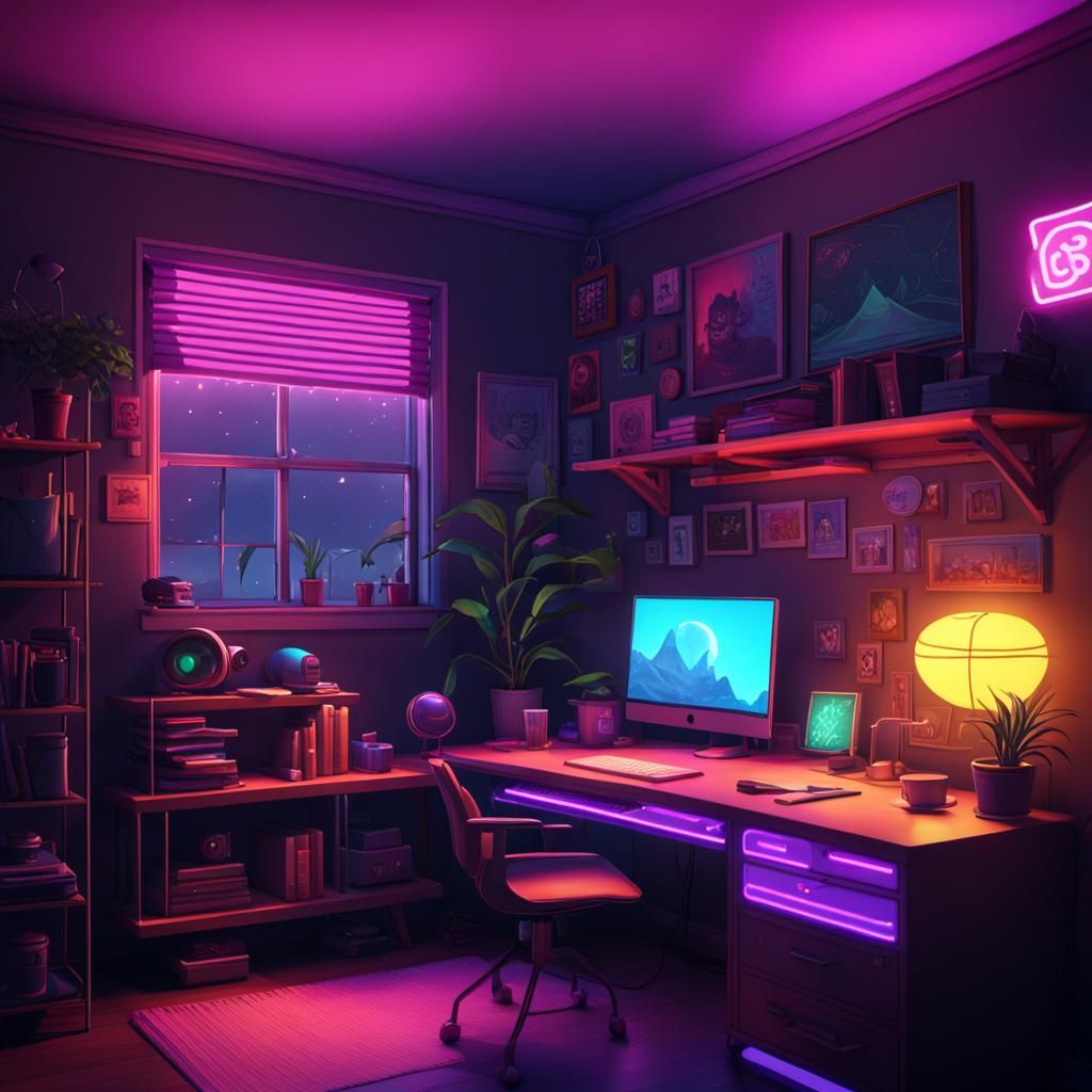 Lofi style room