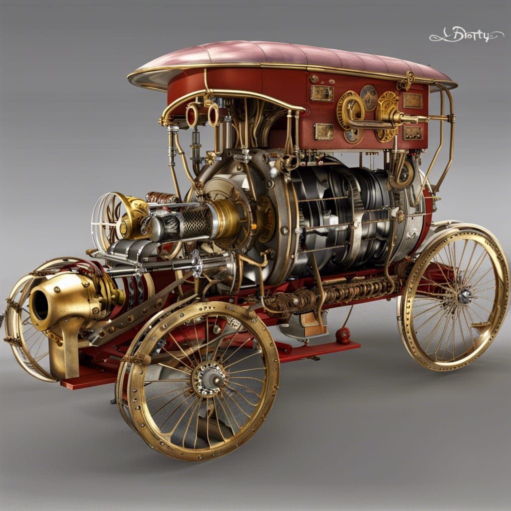 Steampunk Car