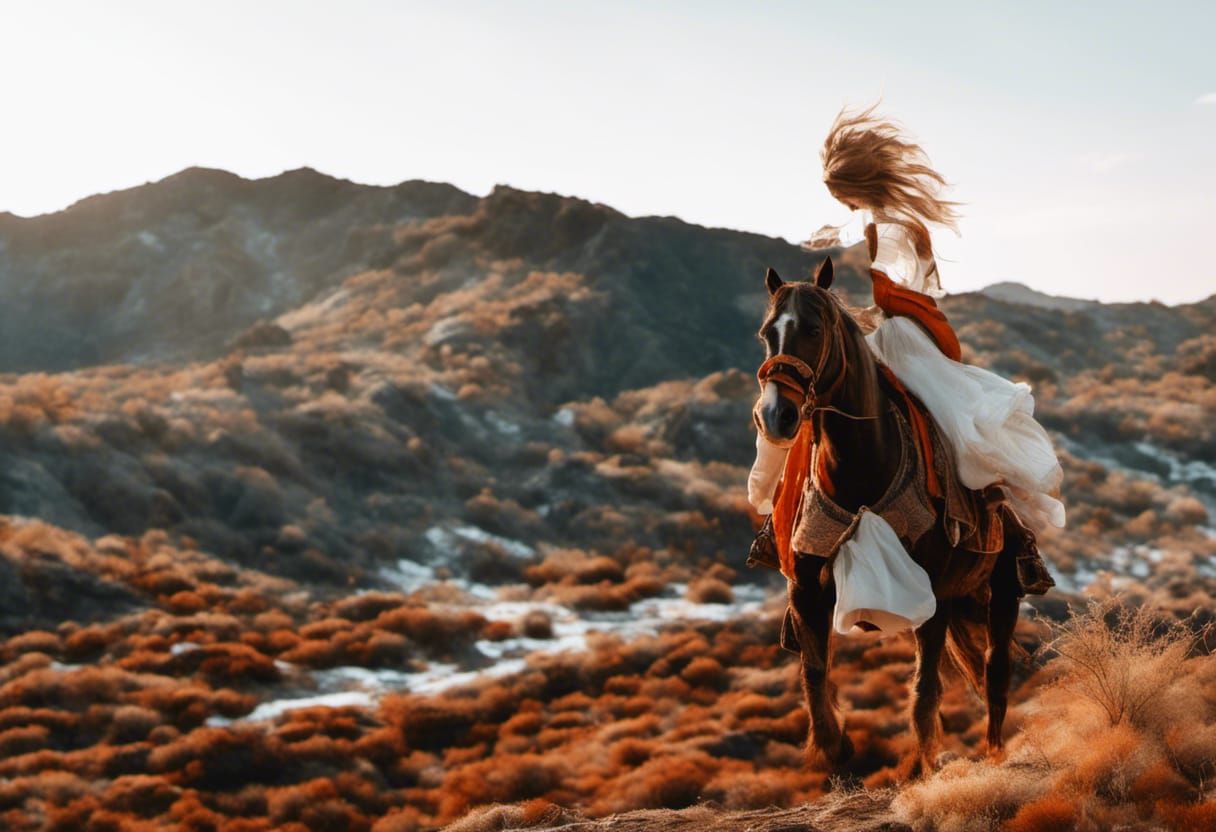 African American Model in Clothing Store, Hyperreal