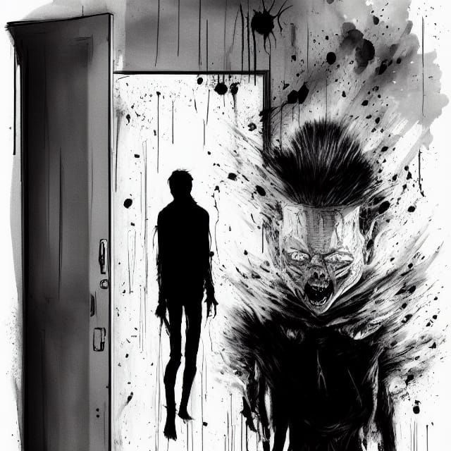 Terrifying Monster in the Closet: Horror Art