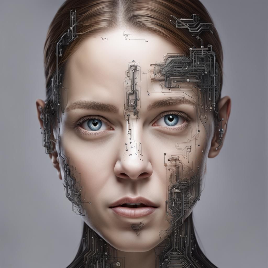 AI Self-Portrait: Conceptual Visualization of Intelligence