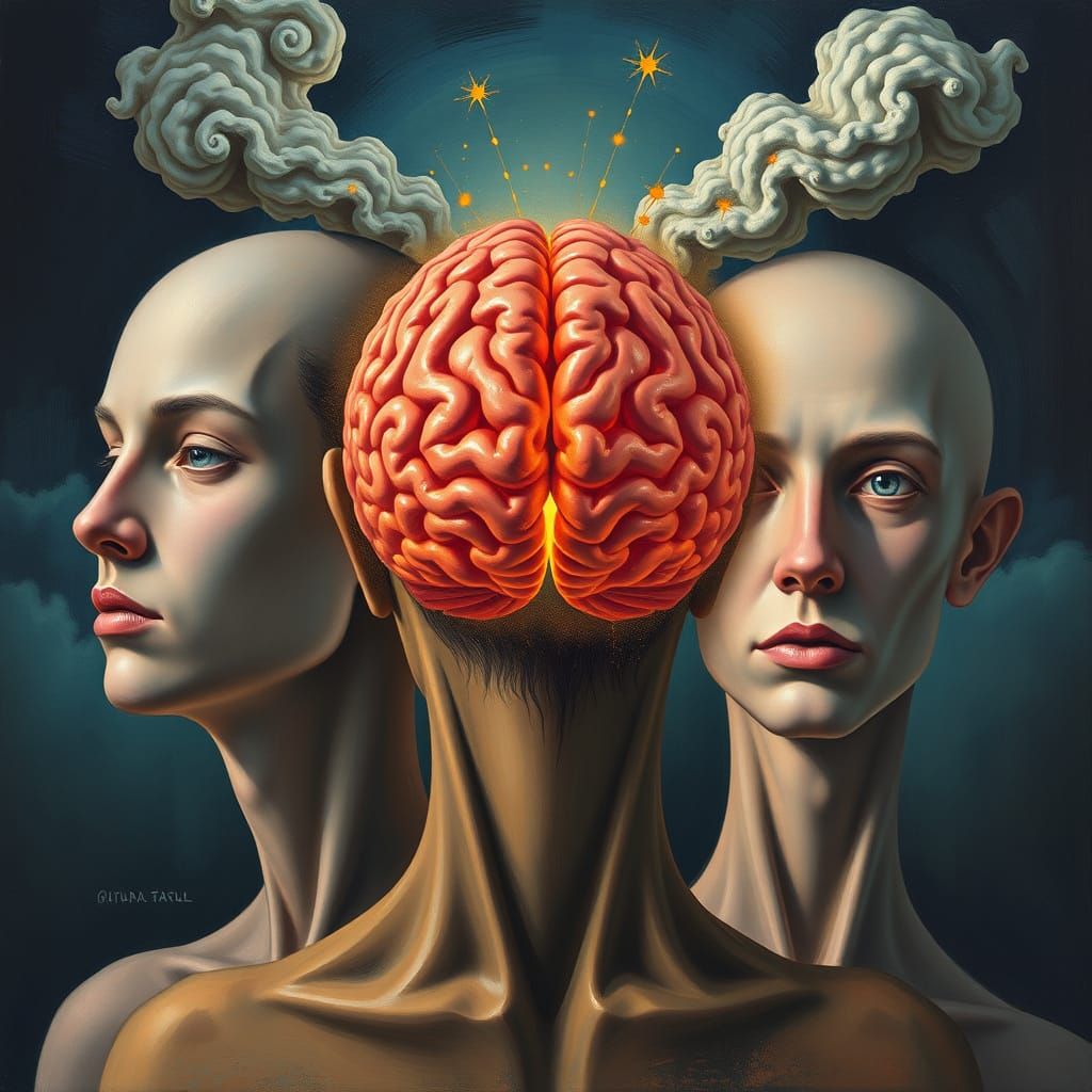 Three Minds United in a Shared Cerebral Dream