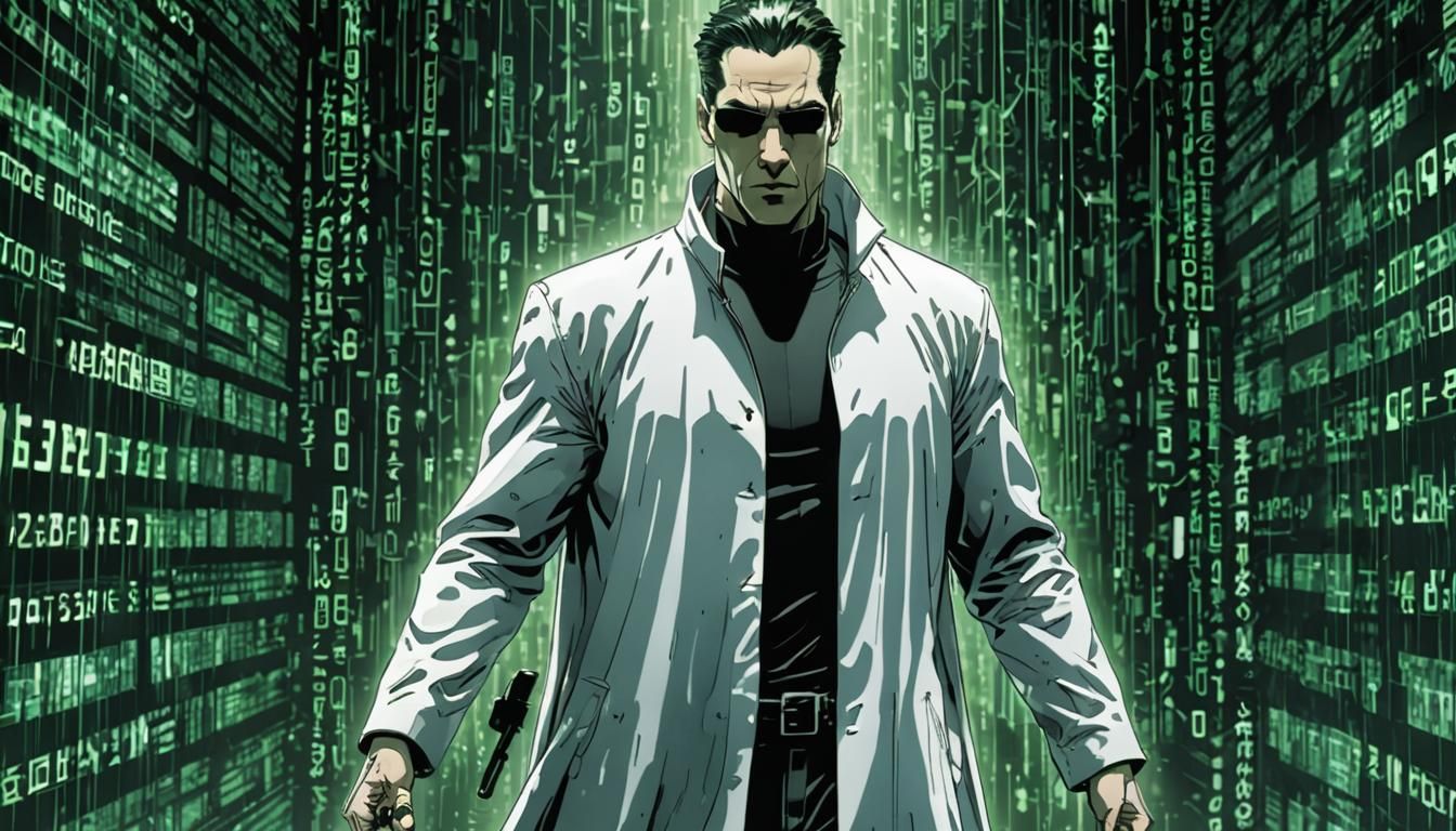 Ghost in the Matrix: Digital Comic Book Art