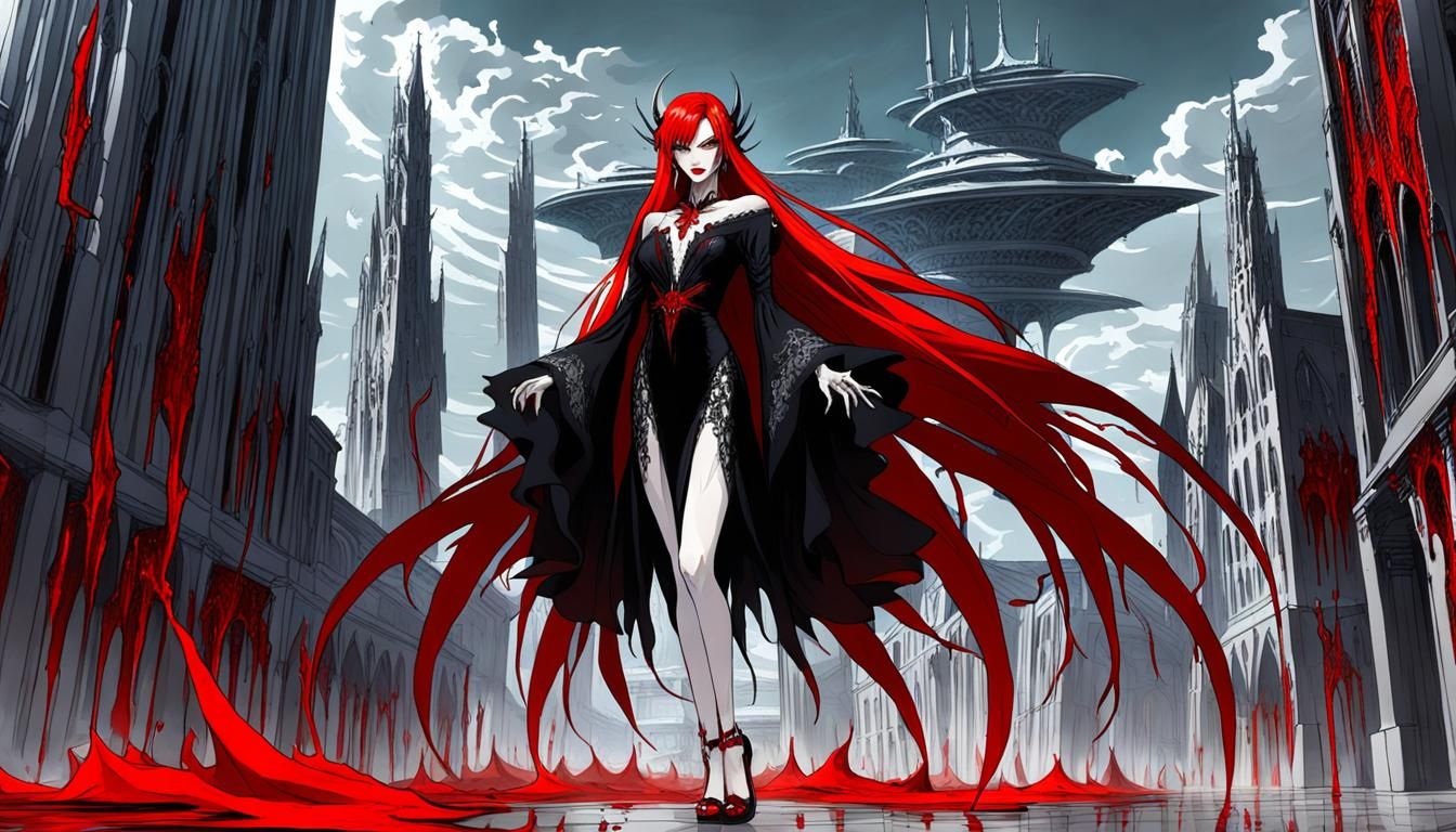 Vampire Lich Goddess in Metropolitan Magocracy