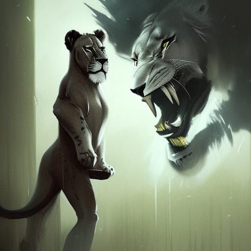 Sinister Lions Artwork