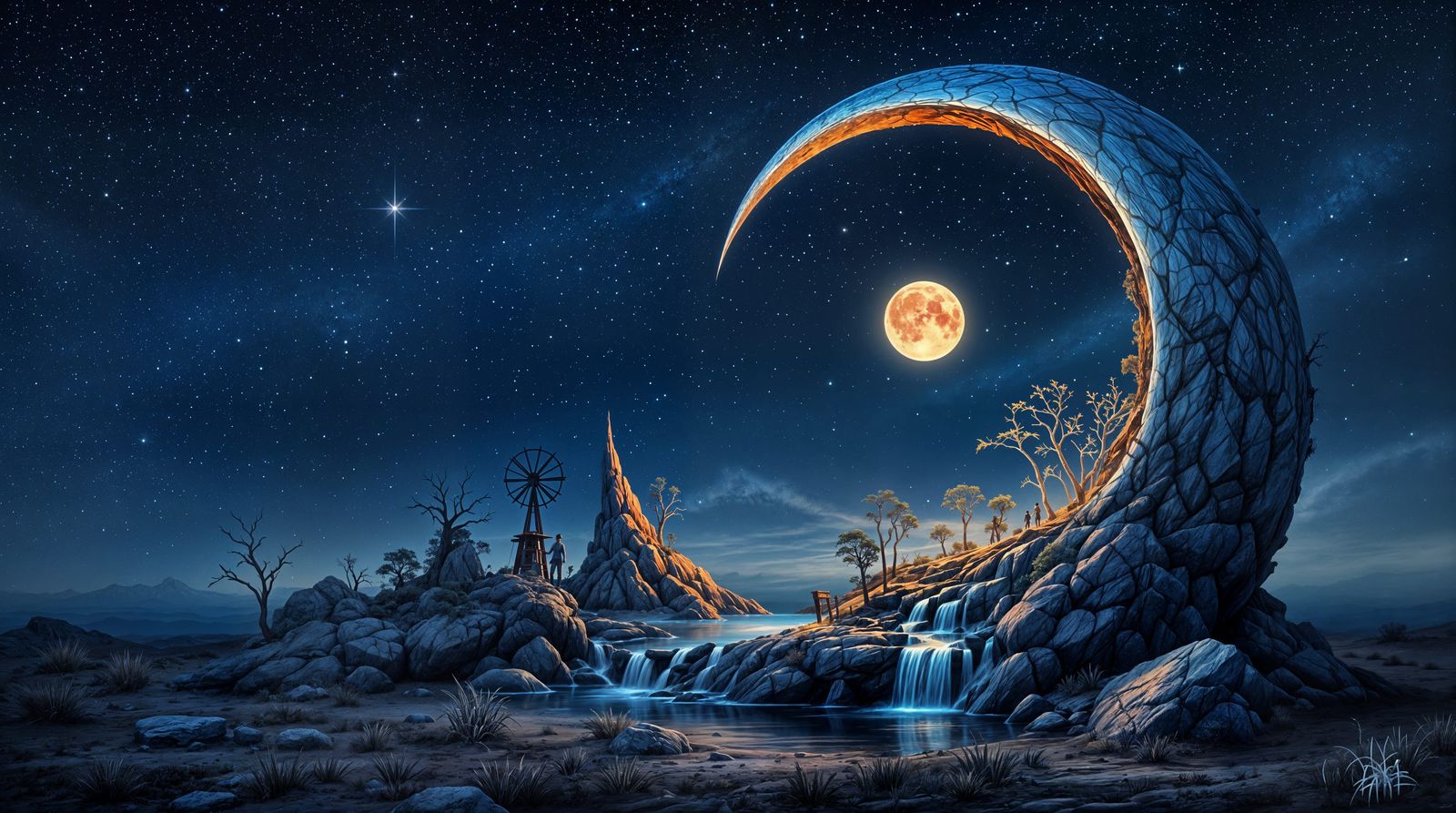 Stellar Australian Outback Dreamscapes in Airbrush Style