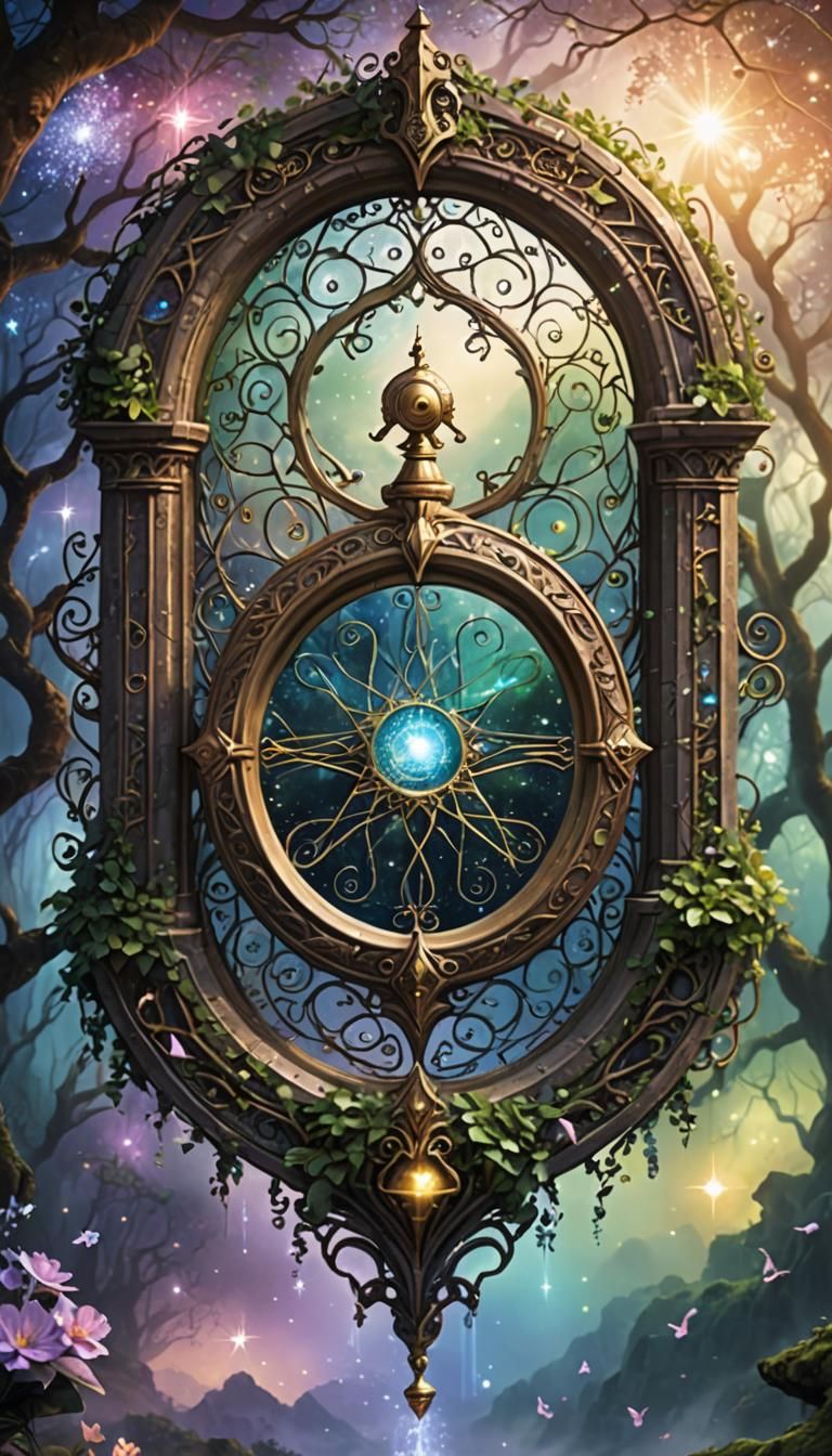 Ethereal Scene of Unlocked Potential