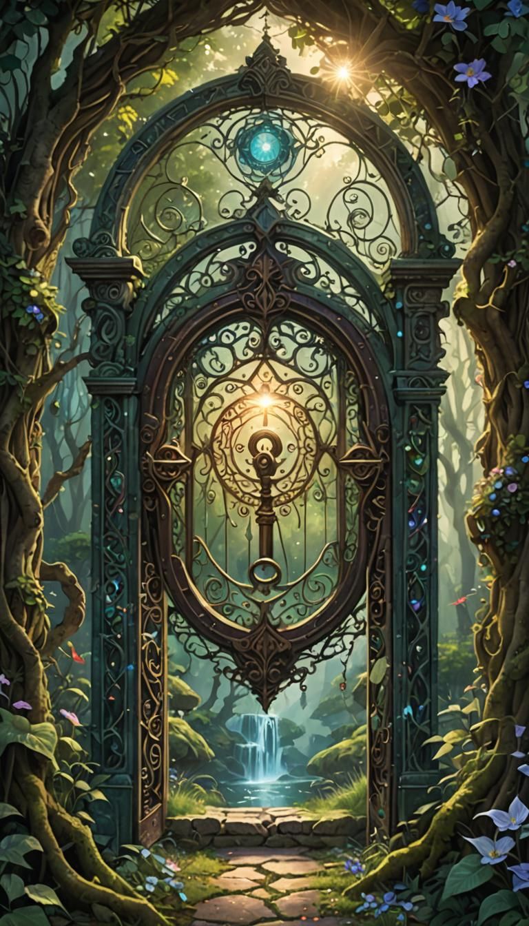 Magical Ethereal Scene of Openness and Focus