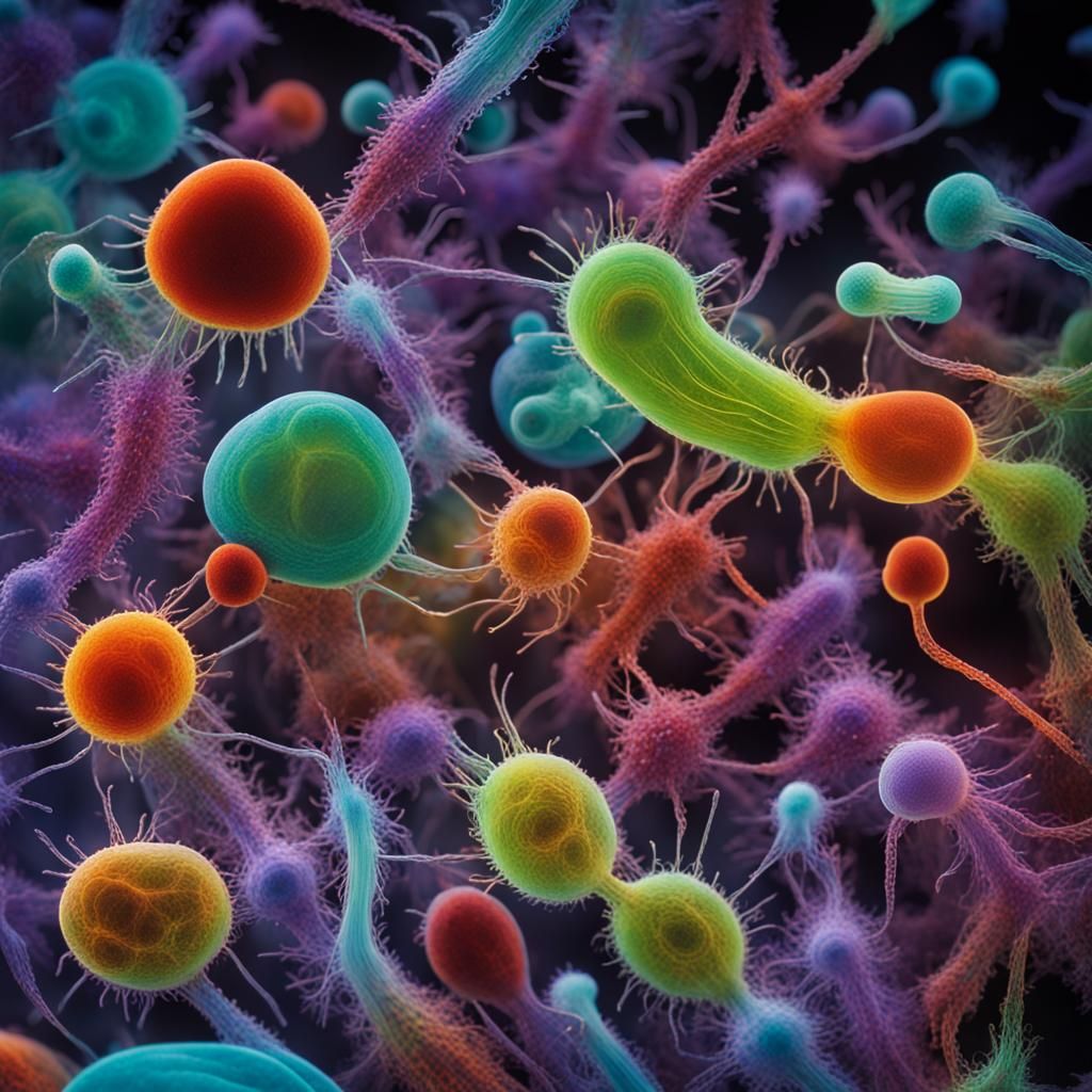 Bioluminescent Amoebae: Microscopic Scientific American Cove...