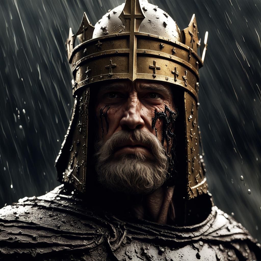 King Arthur Emerges: Dark Fantasy Concept Art