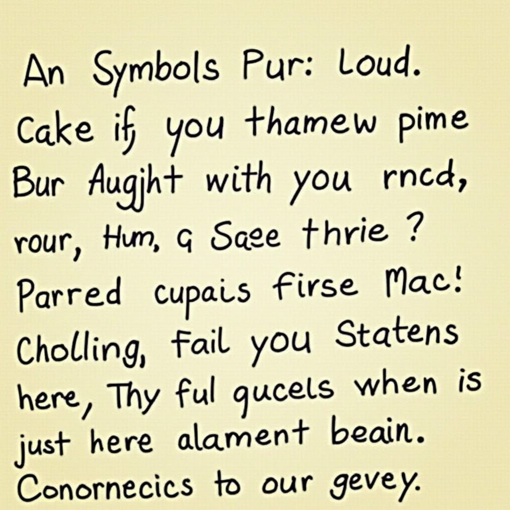 Ancient Symbol Deciphering in a World of Miscommunication