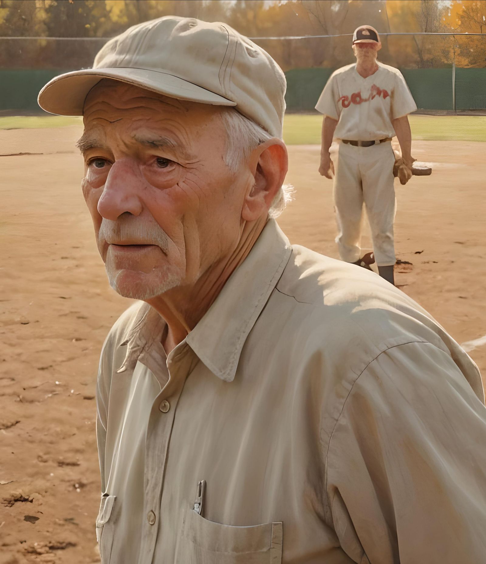 Golden Years Baseball Field Reflection