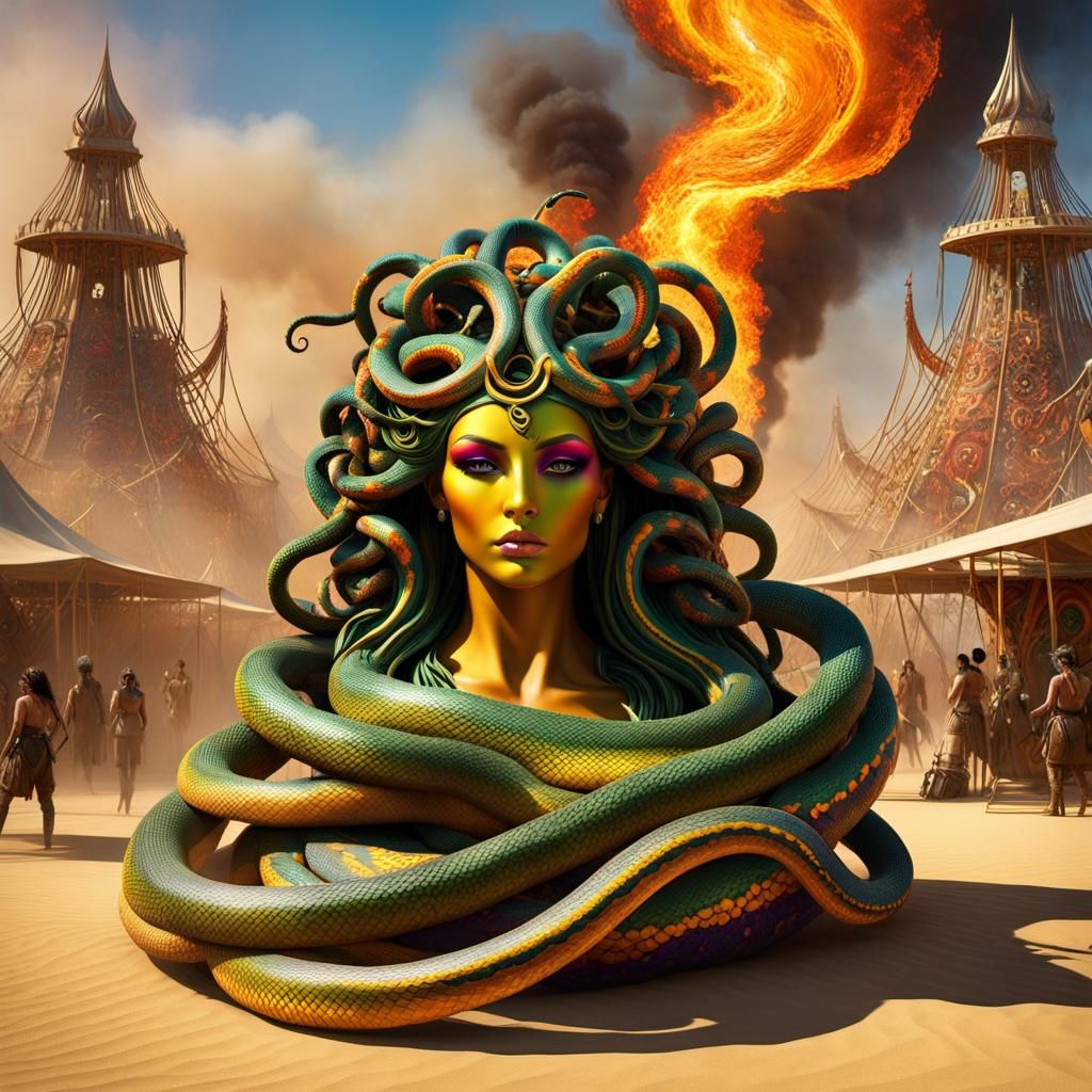 Medusa at Burning Man