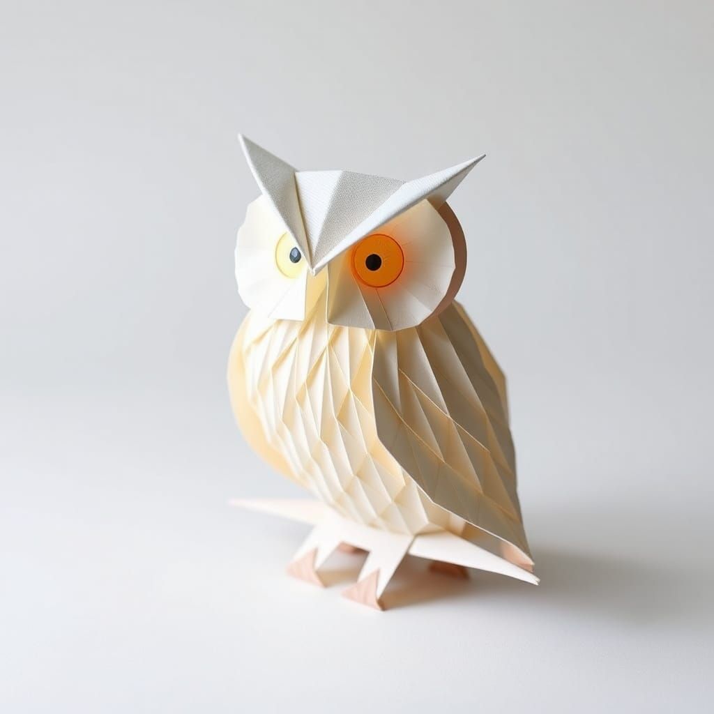 Kirigami Owl Image