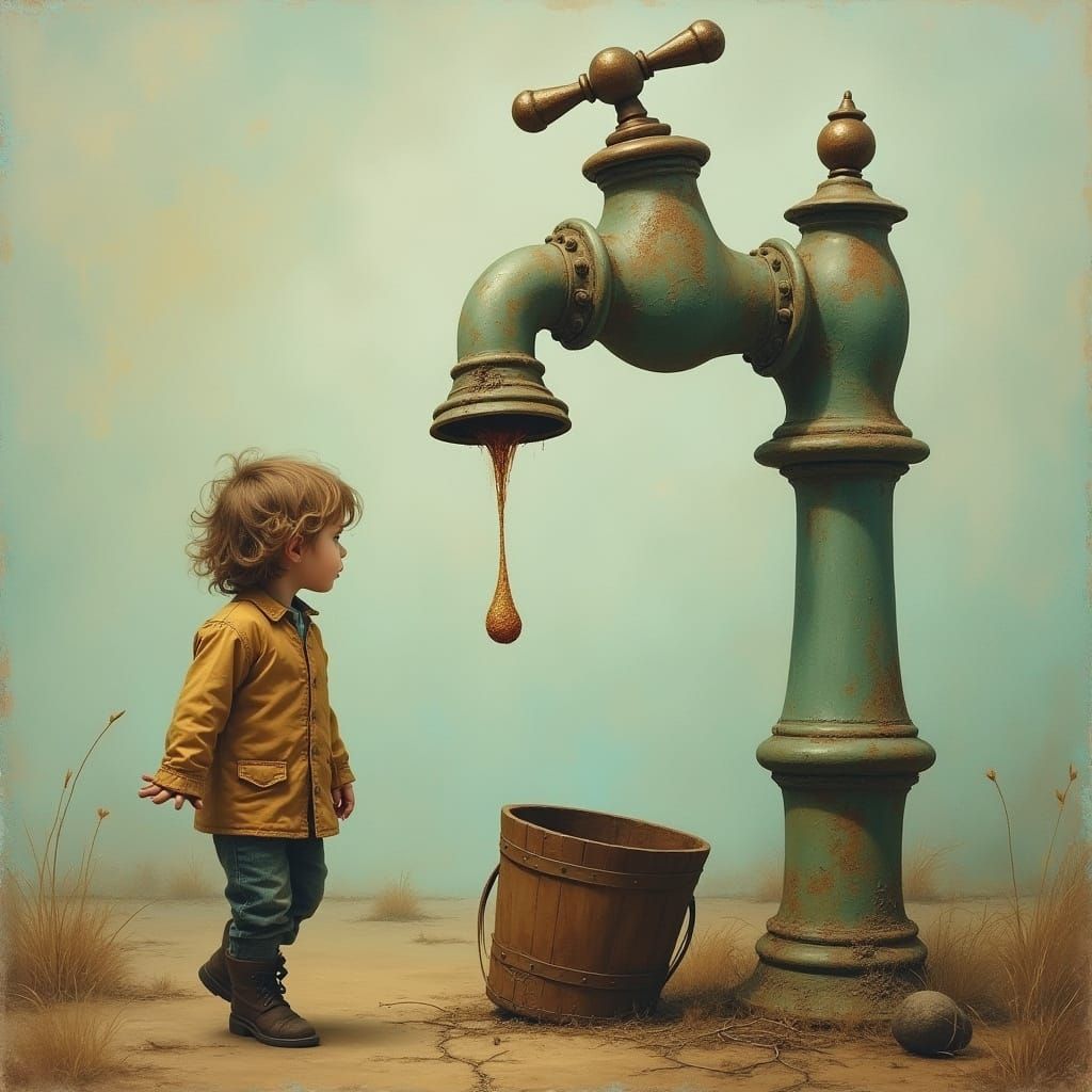 WHEN THE TRICKLE OF IDEAS ...