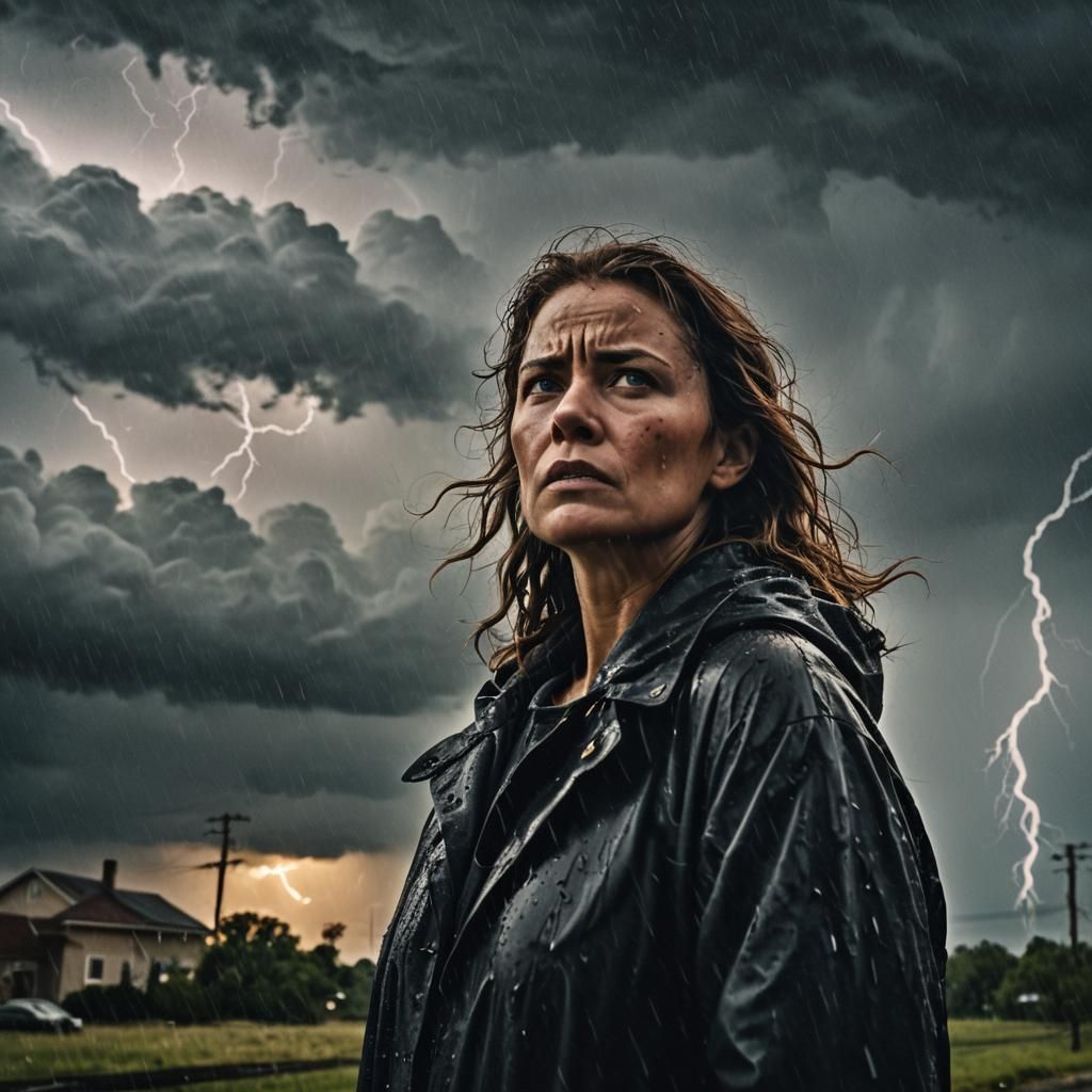 Momma Emma in a Storm: Moody Film Noir