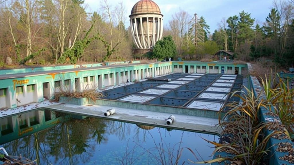 Abandoned pool