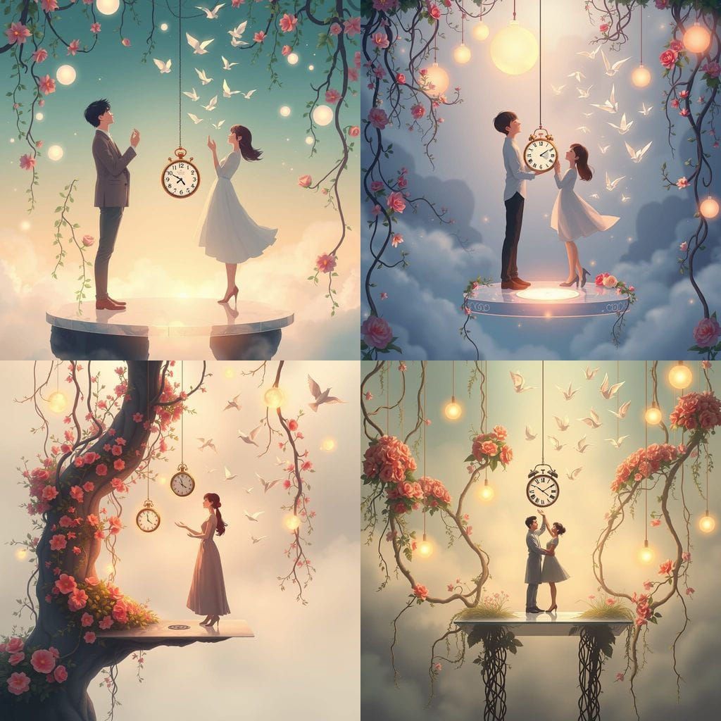 Ethereal Garden of Eternal Love