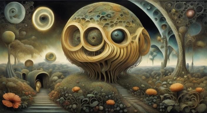 Kaspar Hauser Legend in Surreal Dreamscape